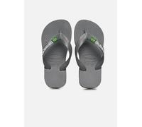 Tongs Havaianas Kids Brasil Logo pour 25 - 26 Gris