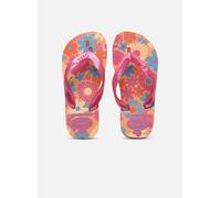 Havaianas - Kids Flores, Tongs, Confortables, Durables et Amusantes, Semelle avec Motif Floral, Lanières Métallisées et Semelle Antidérapante, Filles