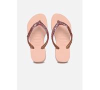 Tongs Havaianas Kids Slim Glitter II pour Enfant 23 - 24 Rose