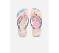 Tongs enfant filles Havaianas KIDS SLIM GLITTER TRENDY Multicolore 27 / 28