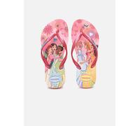Tongs Havaianas Kids Slim Princess pour Enfant 31 - 32 Rose