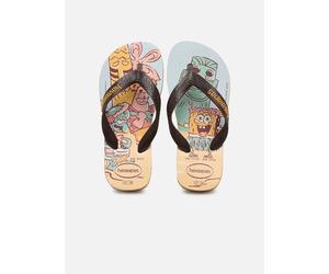 Tongs Havaianas Kids Top Bob Sponge pour 27 - 28 Or et bronze