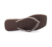 Havaianas - Square - Tongs femme Dark Brown - BR 41 - 42
