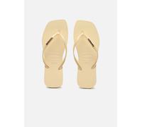 Havaianas - Tongs femme - Square Logo Metallic - Buttercream - BR 35-36