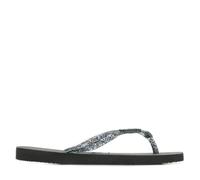 Tongs - Havaianas - Square Logo Metallic - Noir - Adulte - Mixte 41/42