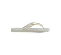 Havaianas - Top Logo Metallic - Tongs femme White - BR 39 - 40