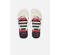 Havaianas - Top Nautical, Tongs Confortables, Légères et Polyvalentes, Designs Style Marin, Lanières Larges, Homme