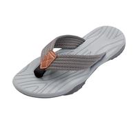 Tongs Homme Bande Tressée Et Décor Cuir PU Séchage Rapide Chaussure De Douche Imperméables Confortables Résistants Claquettes d'eau Décontractées Tendance Et Chic Sandales