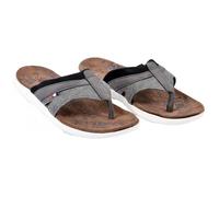 Tongs Homme - Ozabi - PREMIUM U8709 GRIS - Semelle Memory Form - Confortables et durables 41