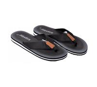Tongs Homme - Ozabi - SU5109 Noir - Confortable et Légère - Idéales pour la Plage ou Piscine 41