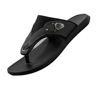 Tongs Homme Sandales à Bout Interdit Chaussures de Plage Été Antidérapantes Décontractées Extérieures Chaussons Légers Confortables pour Marche Quotidienne Voyage Vacances