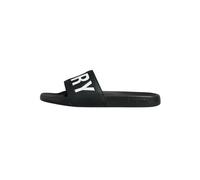 Tongs Homme Superdry Code Core Végétalien Noir - Bretelles rembourrées avec logo de la marque M