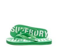 Tongs Homme Vert - SUPERDRY - Code Essential - Caoutchouc - Adulte 46 1/2