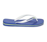 Havaianas - Brasil Logo, Tongs Iconiques, Confortables et Durables, Lanières avec le Drapeau du Brésil et Semelle Antidérapante aux Bandes Colorées, Adultes Unisexe