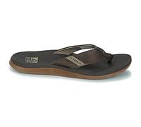 Reef - Tongs en cuir végétal - Santa Ana Brown pour Homme en Cuir - Taille 12 US - Marron Marron 12 US