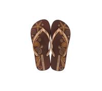 Tongs - Ipanema - Femme - Couleur Marrón/Dorado - Dessus en Plastique - Confortables 38