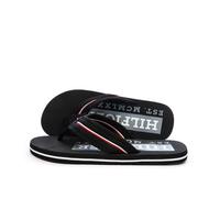 Tommy Hilfiger Tongs Homme Corporate Beach Sandal Tongs, Noir (Black), 46