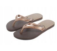 Tongs marron Havaianas pour femmes, pointure 35-36, JWI