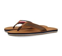 Tongs marron pour homme thelus