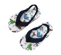Tongs Mixte Enfant pour La Plage Et D'Été Imprimé Tongues Bébé Antidérapant Mignonnes Sandales Garçons Fille Classiques Et Léger Respirant Douces Confortable Chaussures De Plage