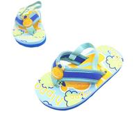 Tongs Mixte Enfant pour La Plage Et D'Été Imprimé Tongues Bébé Antidérapant Mignonnes Sandales Garçons Fille Classiques Et Léger Respirant Douces Confortable Chaussures De Plage