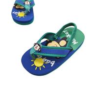 Tongs Mixte Enfant pour La Plage Et D'Été Imprimé Tongues Bébé Antidérapant Mignonnes Sandales Garçons Fille Classiques Et Léger Respirant Douces Confortable Chaussures De Plage
