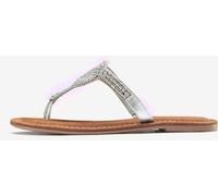 Tongs mules à semelle intérieure douce - LASCANA - couleur argent COULEUR ARGENT 40