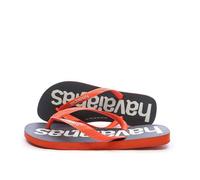 Tongs Noir/Rouge Homme Havaianas Logomania 45/46