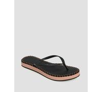 Tongs Noires Pour Femmes Havaianas Slim Flatform Loop 4149928-black