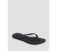Tongs Noires Pour Femmes Havaianas Slim Sparkle Ii 4146093-90