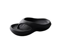 Tongs orthopédiques unisexes d'été ergonomiques pour soulager la douleur - Tongs confortables - Largeur H - Claquettes pieds nus - Clip léger - Mules confortables, Noir , 38 EU