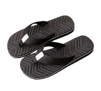 Tongs plates avec soutien de la voûte plantaire confortable - Tapis de yoga - Sandales tendance pour l'été, la plage, les voyages, la marche, la fasciite plantaire, l'intérieur et l'extérieur, Noir