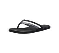 Tongs plates pour homme - Tongs d'été simples pour la plage, la piscine, la maison, l'intérieur et l'extérieur, Vert, 7.5 UK 3X-Narrow