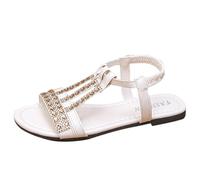 Tongs pour femme : bande élastique Slingback Chaussures de plage Boho Tongs d'été à semelles souples Chaussures d'été élégantes belles filles grandes tailles plates femmes