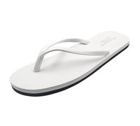 Tongs pour femme - Commerce extérieur - Pour couple - Pantoufles de plage pour homme - Antidérapantes - Avec soutien de la voûte plantaire - Pour homme, blanc, 39 1/3 EU