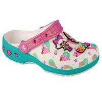 Tongs pour filles, Blanc, Crocs LOL Surprise BFF Girls Classic Clog 33/34