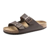 Tongs pour homme Birkenstock ARIZONA en daim, synthétique et caoutchouc - Marron 40