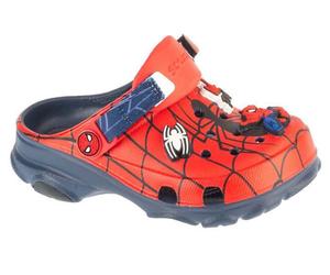 Tongs pour un garçon - Bleu - Crocs Team Spiderman All Terain Kids Clog 32/33