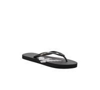 Tongs PVC print logo - Emporio Armani - Homme - Noir - Synthétique 38