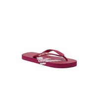 Tongs PVC print logo - Emporio Armani - Homme - Rose - Chaussures plates - Bout ouvert 38