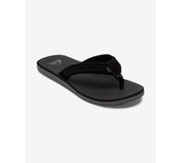 Tongs Quiksilver Carver Suede Core noir gris - 40