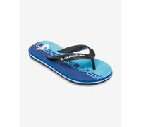 Tongs Quiksilver Molokai Art 25 bleu clair foncé enfant - 39
