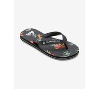 Tongs Quiksilver Molokai Art Beach noir orange vert enfant. - 37