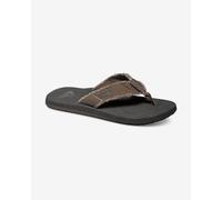 Tongs Quiksilver Monkey Abyss noir marron - 39
