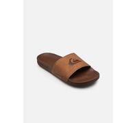 Tongs Quiksilver RIVI NUBUCK SLIDE pour Homme 42 Marron