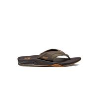 Reef Tongs Fanning pour Homme Marron/Gomme Taille 44