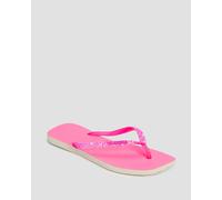 Tongs Roses Pour Femmes Havaianas Square Glitter 4148927-9336