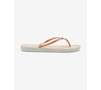 Tongs Roxy Bermuda Print orange blanc femme - 36