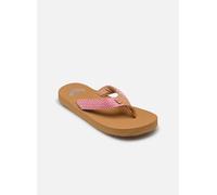 Tongs Roxy RG PORTO RAFFIA pour Enfant 33 Marron
