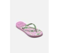 Roxy Rg Viva Stamp LI - Sandals for Girls - Sandales - Fille - 34 - Vert